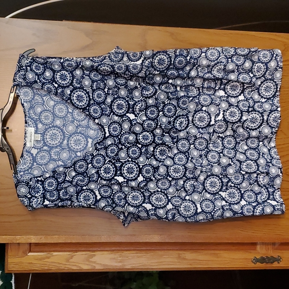 Dressbarn Ruffled Tank 3X